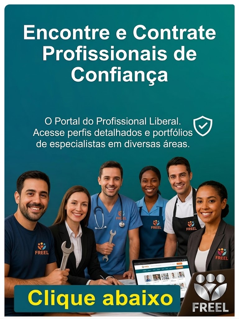 Encontre e contrate profissionais de confiança no FREEL