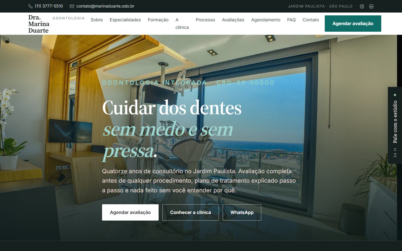 Prévia de Clínica Odontológica