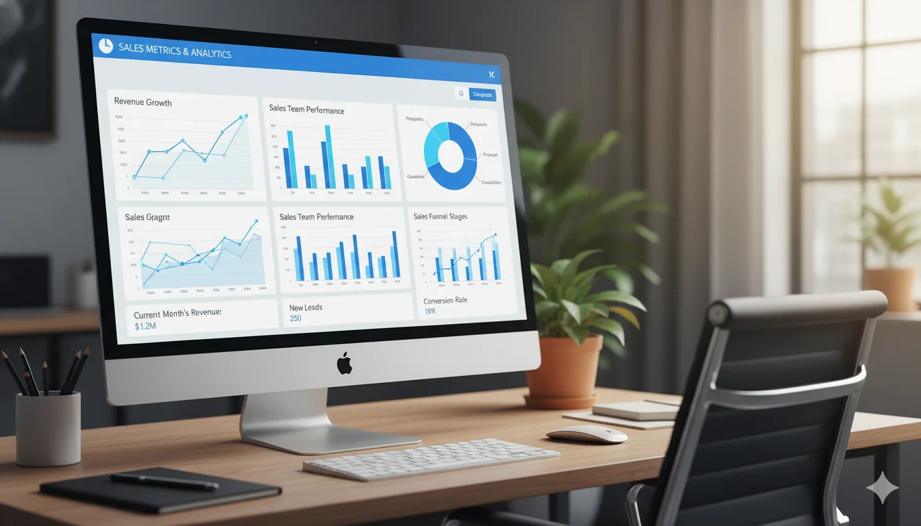 Dashboard CRM - Métricas e Analytics