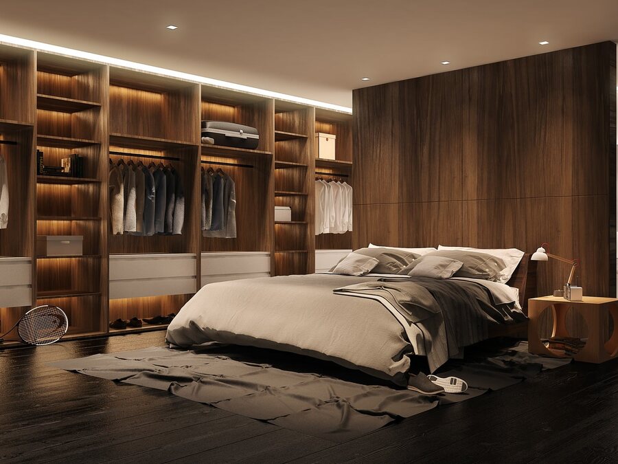 Apartamento mobiliado