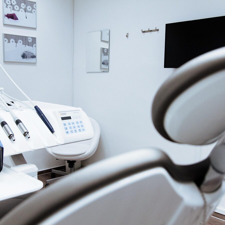 Equipamento odontológico do consultório